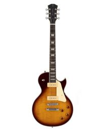 Sire Guitars L7 Series Larry Carlton Electric Guitar L-Style with P90s Tobacco Sunburst, L7V/TS
