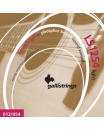 Galli String Set 012 - 054 Acoustic Phosphor Bronze Wound, LIGHT LS1254