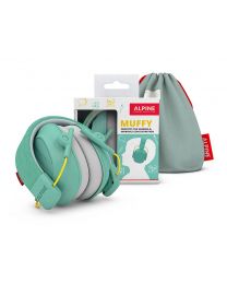 Alpine Muffy Kids Earmuff - Mint - Hearing protection for Children, ALP-MUFF/MT