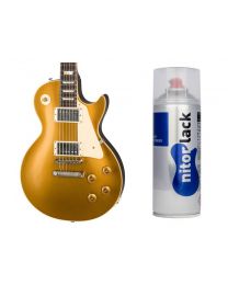 NitorLACK Nitrocellulose Paint Aged Gold Top - 400ml Aerosol, N250801160