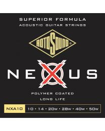 2 Sets of Rotosound Nexus Coated Acoustic Strings