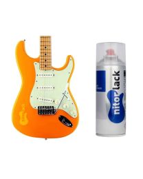 NitorLACK Nitrocellulose Paint Orange Capri - 400ml Aerosol, N250793160