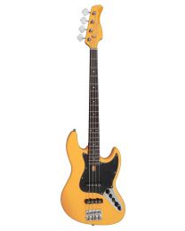 Sire Basses V3 2nd Gen Series Marcus Miller 4-String Active Bass Guitar Orange, V3+ 4/ORG