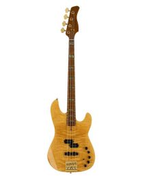 P10dx Sire Basses P10 Series Marcus Miller Flamed maple 4-string active bass guitar Natural