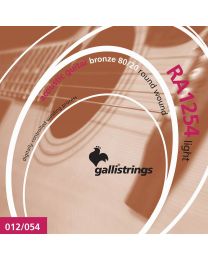 Galli String Set Acoustic 80/20 Bronze Wound, RA1254