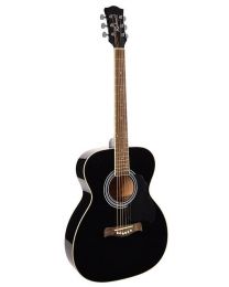 Richwood Acoustic Auditorium Guitar - Black RA-12-BK