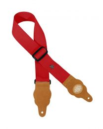 Gaucho Grass Series Red Guitar Strap GST-100-RD