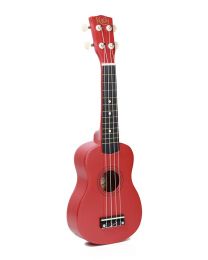 Korala UKS-15 Soprano Ukulele – Red