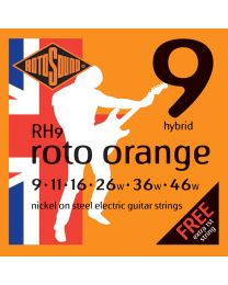 Rotosound Roto String Set Electric Nickel Wound 9-46, RH9