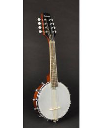 Richwood Master Series Open Back Mandolin Banjo with Mahogany Rim RMBM-408