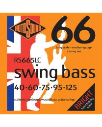 Rotosound 'Swing Bass 66' RS665LC Stainless Steel 5 String 40-125