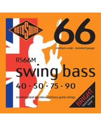 Rotosound 'Swing Bass 66' RS66M Medium Scale Stainless 40-90