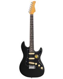 Sire S3+ New Gen Larry Carlton Electric Guitar S Style SSS in Black, S3+/BK