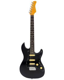 Sire S3+ HSS New Gen Larry Carlton Electric Guitar S Style in Black, S3+ HSS/BK