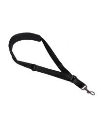 Boston Black Nylon Saxophone Strap