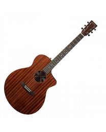 Martin SC-10E Sapele Acoustic Guitar, Natural, CFM-GTR-SC10E-02
