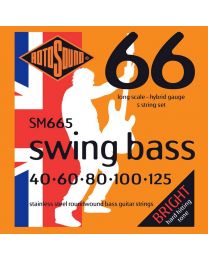 Rotosound 'Swing Bass 66' SM665 5 String Hybrid 40-125 SM665
