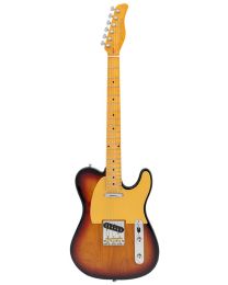 Sire Guitars T Series New Gen Larry Carlton electric guitar T-style 3-tone sunburst, T7+/3TS