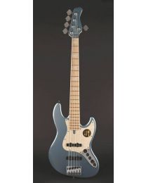 Sire Marcus Miller V7 2nd Gen Series Swamp Ash 5-String Bass Guitar Lake Placid Blue V7+ S5/LPB