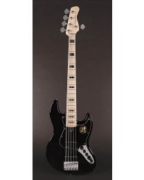 Sire Marcus Miller V7 Vintage 2nd Gen Series Alder 5-String Bass Guitar Black V7V+ A5/BK