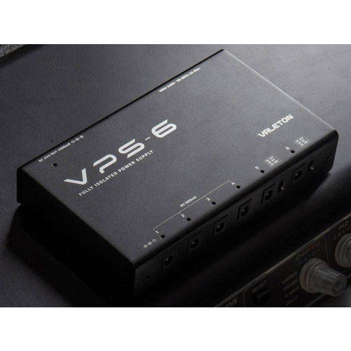 Valeton VPS-6 Fully Isolated Power Supply | 7 Outputs | 9V–24V