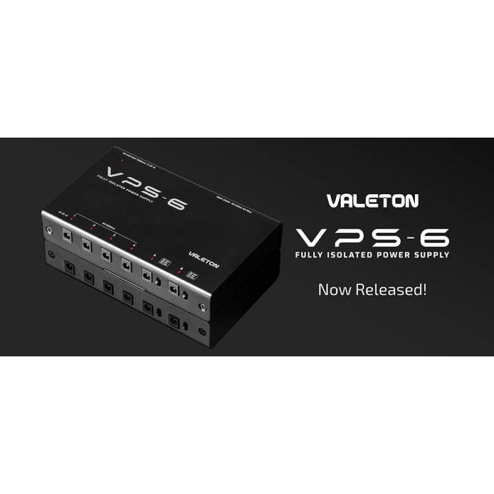 Valeton VPS-6 Fully Isolated Power Supply | 7 Outputs | 9V–24V