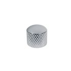 Boston Dome Knob for Guitar - Metal - Chrome, KCH-235