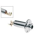 Boston Endpin Jack - Solder 6.3mm Female Jack Chrome