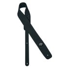 Gaucho Padded Suede Guitar Strap, Black