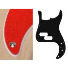 Boston PB-215-SRD Puncher Bass Pickguard – Sparkling Red