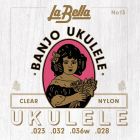 La Bella Acoustic Folk string set Banjo Ukulele L13