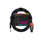 Boston Black Jack Speaker Cable - Speakon to Jack connectors 5 Metre