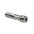Boston Endpin Jack, Solder 6.3mm Female Jack - Nickel