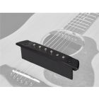 Boston Easy Install Soundhole Pickup with Adjustable Poles and Endpin Jack SHP-130-EPJ