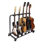 Boston Universal Guitar Rack stand GS-905 Multi Guitar Stand for 5 Guitars - Black