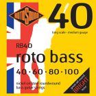 Rotosound Roto Bass Electric Set Bass Strings, RB40