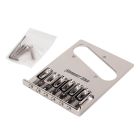 Hipshot Telecaster retrofit bridge 4 hole 6 saddles, stainless steel