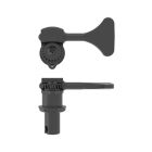 Hipshot HB6 1/2" Licensed Ultralite Bass Tuning Machine, HS0655KB