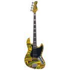 Sire Marcus Miller Alder 4-String Active Bass Guitar Yellow Swirl, V7N A4/YS