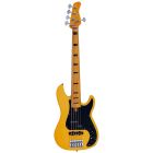 Sire Marcus Miller Alder 5-String Active Bass Guitar Sunshine Yellow, P7N A5/SY