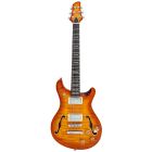 Sire Larry Carlton Mahogany Chambered + Maple top + Flame Veneer Electric Guitar, Q7H/AB