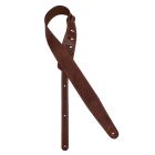 Gaucho Deluxe Guitar Strap - Top Quality European Leather - GST-951-DBR