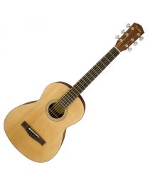 Fender FA-15 3/4 Scale Steel Acoustic Guitar, Natural, 0971170121