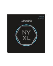 D'Addario 6-String Nickel Wound, Electric Guitar Strings, 11-52, NYXL1152