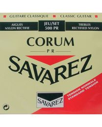 Savarez 500 PR Rectified New Cristal Classical Guitar Strings Normal Tension