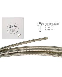 Boston Fretwire FW-1120052 – 5m Nickel Silver (Medium Jumbo, 6220 Alternative)