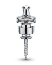 Schaller S-Locks Strap Locks 14010201 Chrome Strap Lock
