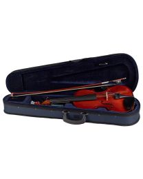 Student 3/4 Size Violin Outfit with Ebony Fittings, Case & Bow LV-1634