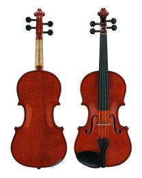 Student 4/4 Size Violin Outfit with Ebony Fittings, Case & Bow LV-1644