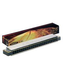 Belcanto Tremolo Harmonica, Key of C - 48 Reeds, HRM-48-C